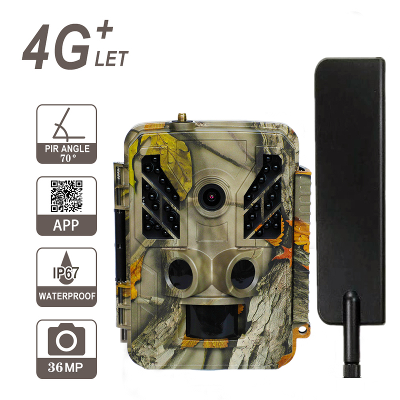 Waterproof Outdoor 4G LTE APP Hunting Trail Camera