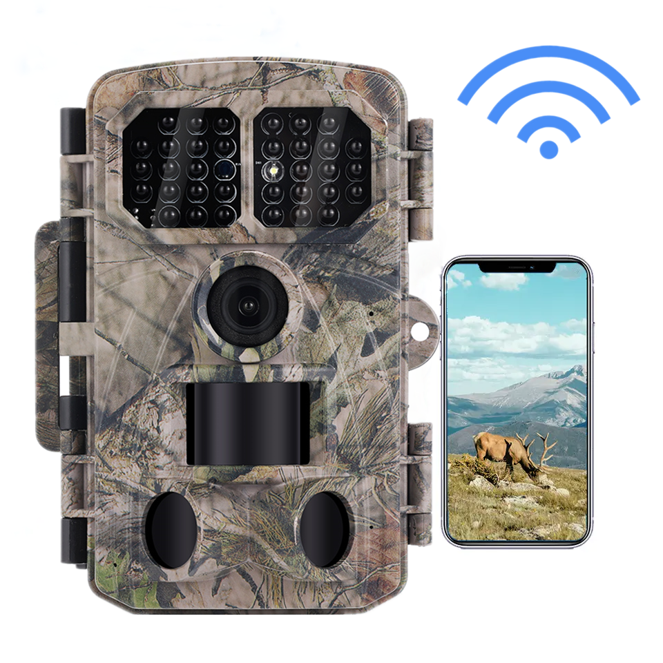 IP65 Waterproof Night Vision Hunting Trail Camera with Bluetooth And WIFI