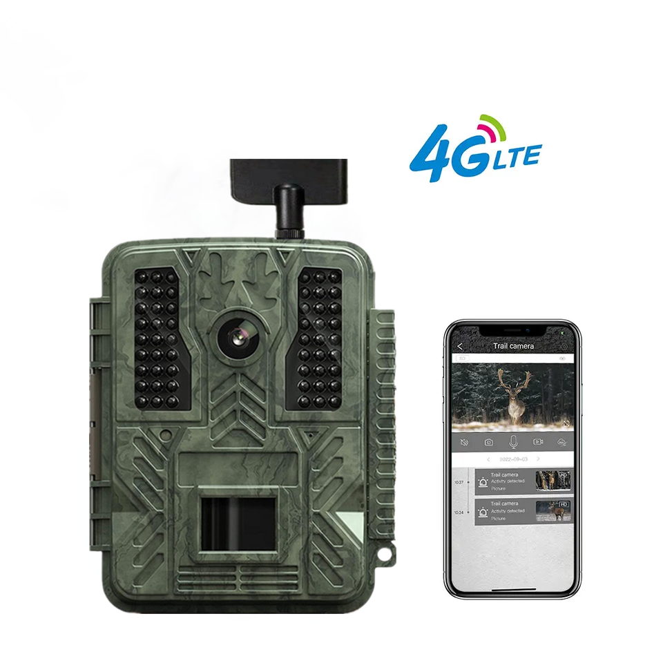 4G Wireless Hunting Trail Camera with Waterproof IP67 And Night Vision