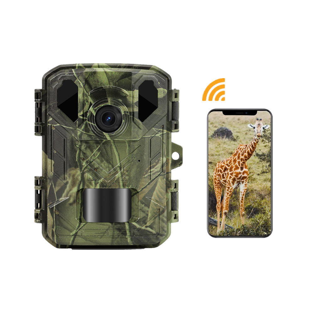 BSTCAM 4K High Resolution Wifi Bluetooth Waterproof IP65 Mini Hunting Trail Camera MN8W