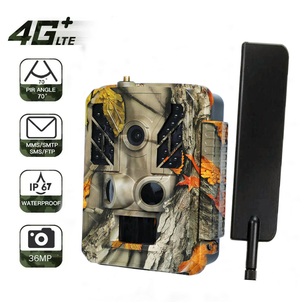 Night Vision Infrared 4G Hunting Trail Camera with Waterproof IP67