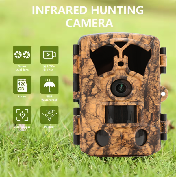  BSTCAM Wide Angle 4K 48PM Bluetooth&WiFi App Control Waterproof Grade IP65 Wild Animal Detector Trail Camera