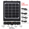 8000amh Solar Panel Charger Kit for Wildlife Tracking Camera