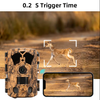  BSTCAM App Control Wide Angle 4K 48PM Bluetooth&WiFi Waterproof Grade IP65 Control Remote Wild Animal Detector Trail Camera