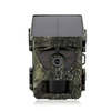 Integrated solar power 8MP sensor camera long range wildlife bluetooth app solar powered 4k hunting trail camera with app