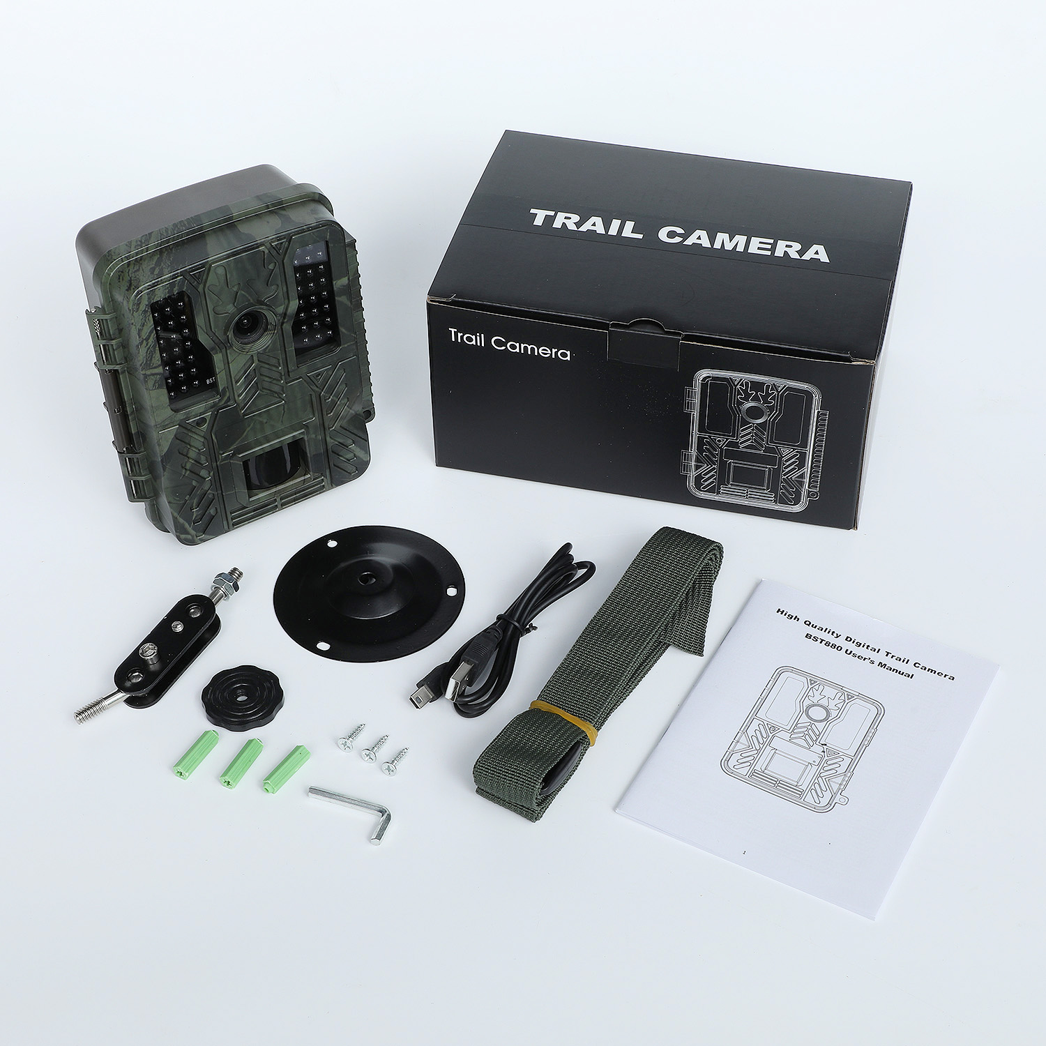 4K 32MP Outdoor Long IR Range Infrared Trail Hunting Camera with Night Vision
