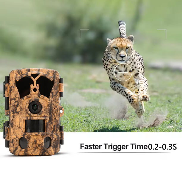  BSTCAM Wide Angle 4K 48PM Bluetooth&WiFi App Control Waterproof Grade IP65 Wild Animal Detector Trail Camera